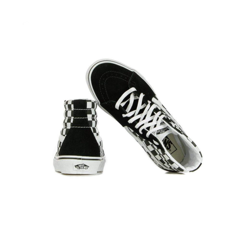 SCARPA ALTA SK8-HI CHECKERBOARD BLACK/TRUE WHITE