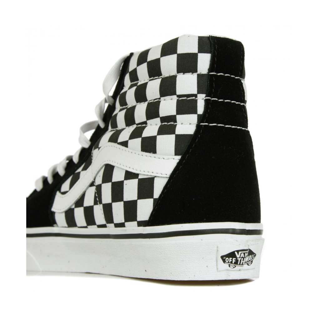 SCARPA ALTA SK8-HI CHECKERBOARD BLACK/TRUE WHITE