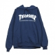 FELPA CAPPUCCIO SKATEMAG HOOD NAVY/WHITE