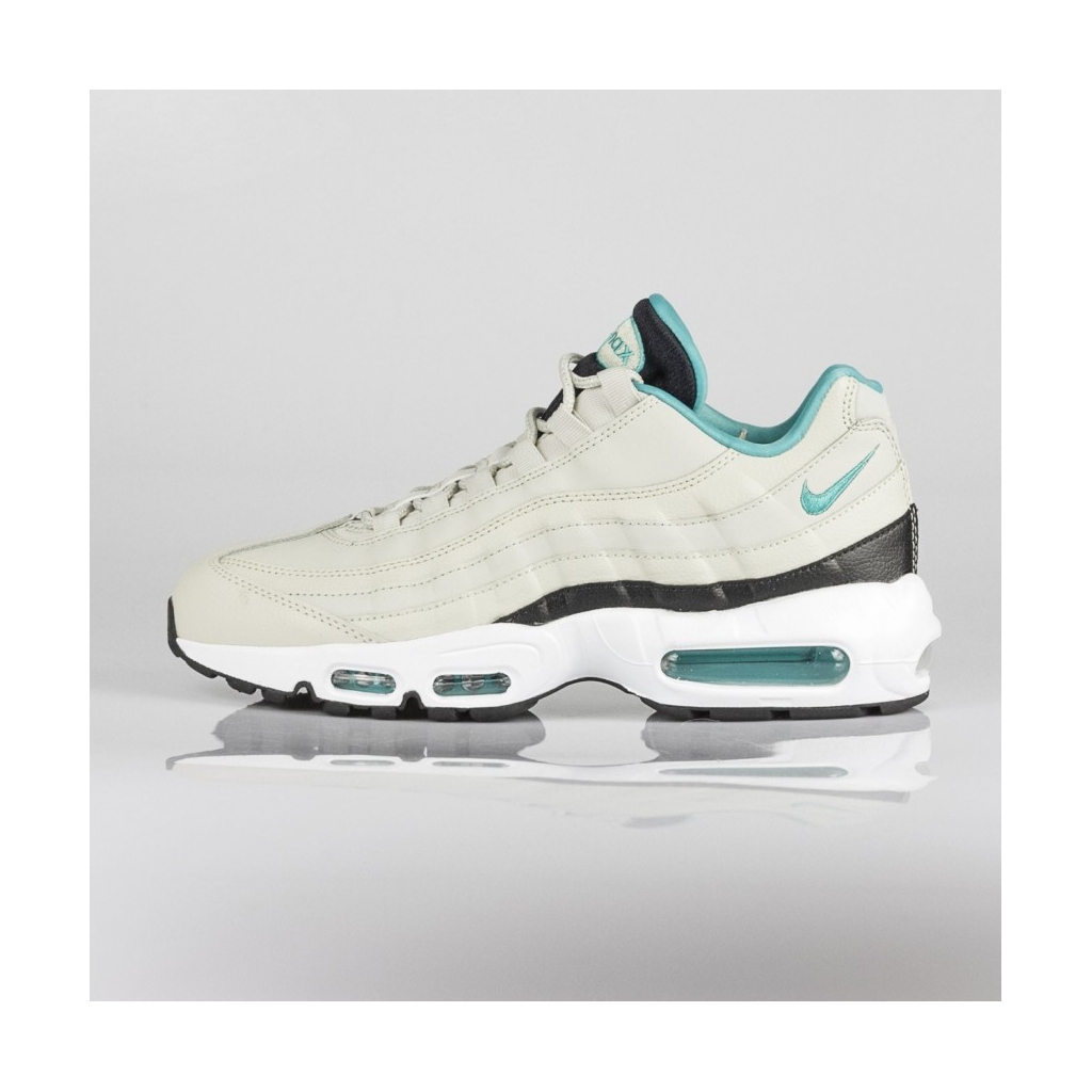 NIEDERSCHUH AIR MAX 95 ESSENTIAL LIGHT BONE / SPORT TURQ / SCHWARZ