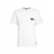 T-shirt con stampa bianco