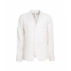 Blazer in lino leggero bianco