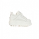 SCARPA BASSA BUFFALO CLASSIC WHITE COW LEATHER