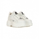 SCARPA BASSA BUFFALO CLASSIC WHITE COW LEATHER