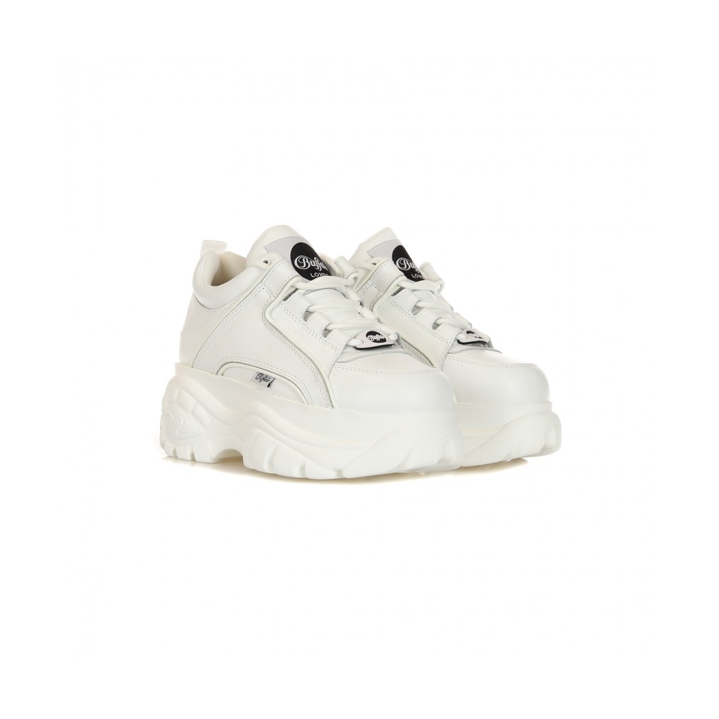 SCARPA BASSA BUFFALO CLASSIC WHITE COW LEATHER