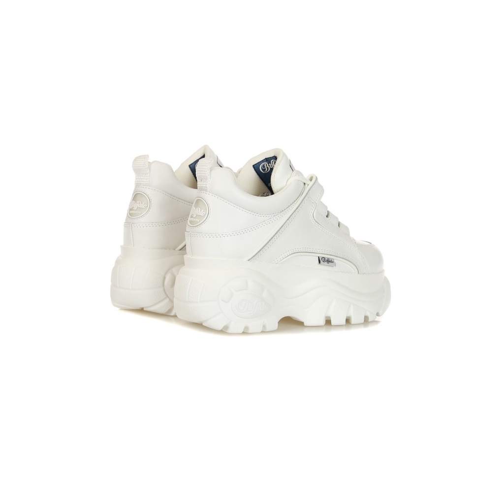 SCARPA BASSA BUFFALO CLASSIC WHITE COW LEATHER