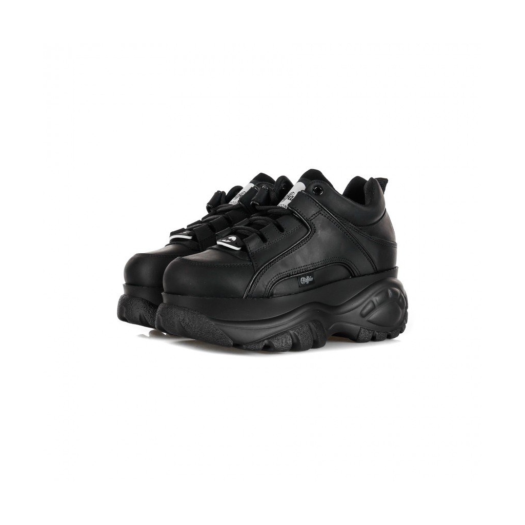 Buffalo 1533069 Women's Lace Up Leather Platform Sneakers In Black Size 9 -  Walmart.com