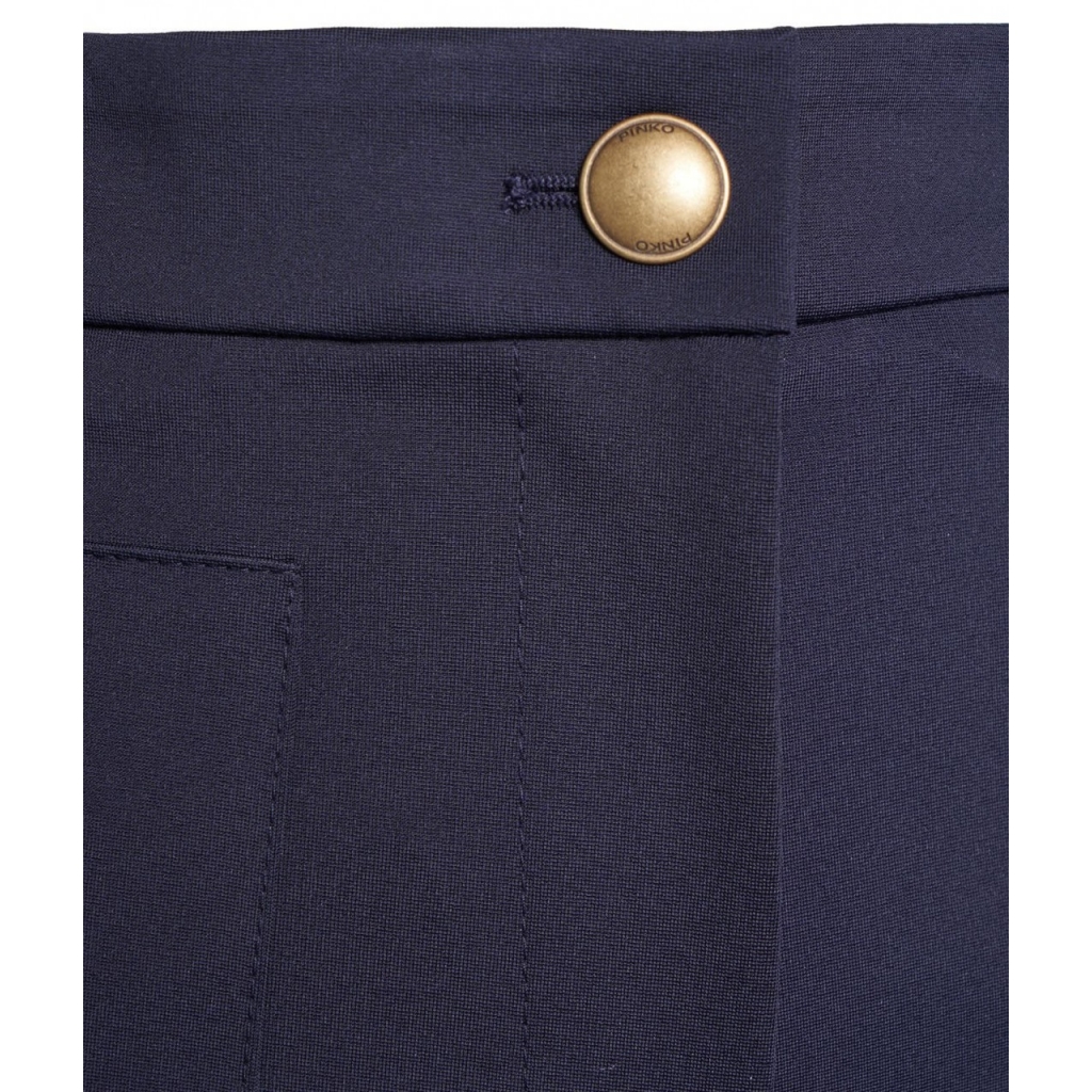 Pantaloni a gamba larga Svelto blu scuro