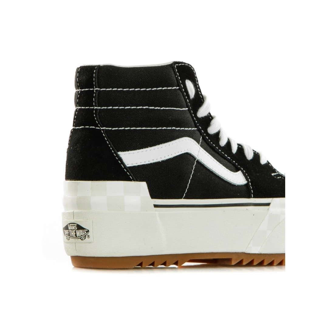 SCARPA ALTA SK8-HI STACKED SUEDECANVAS/BLACK