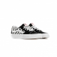 SCARPA BASSA SK8-LOW CANVAS/SUEDE BLACK/CHECKERBOARD