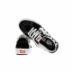 SCARPA BASSA SK8-LOW CANVAS/SUEDE BLACK/CHECKERBOARD