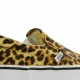 SCARPA BASSA CLASSIC SLIP-ON LEOPARD BLACK/TRUE WHITE