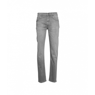 Jeans slimmy tapared grigio chiaro