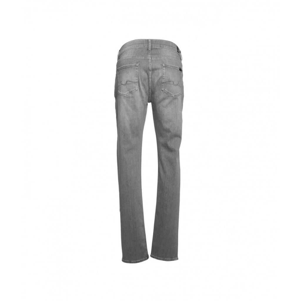 Jeans slimmy tapared grigio chiaro