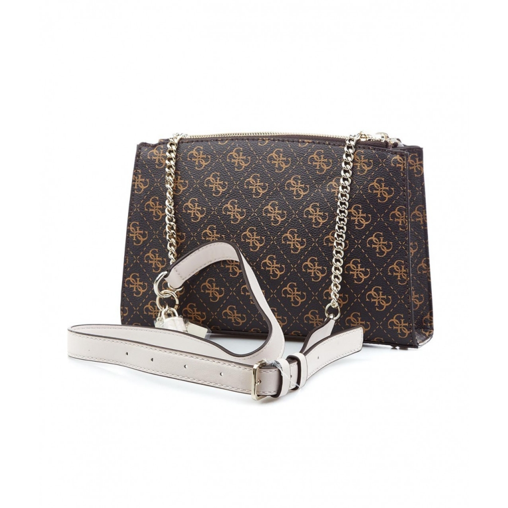 GUESS Borsa a tracolla Tyren Mini marrone scuro A Tracolla Bow