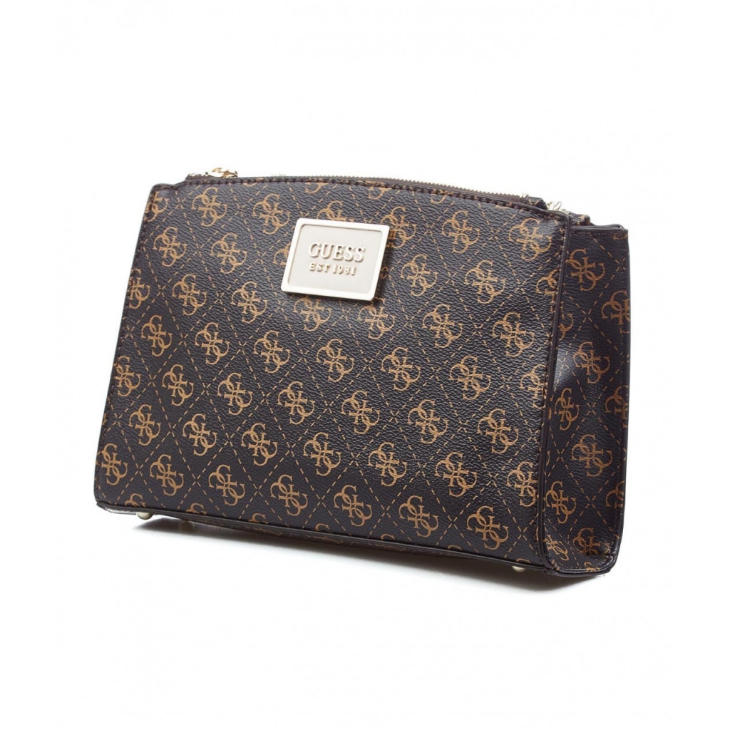 GUESS Borsa a tracolla Tyren Mini marrone scuro A Tracolla Bow