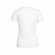 T-shirt con ricamo del logo e strass bianco