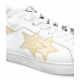 Sneaker con stelle bianco