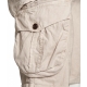 Cargo shorts beige