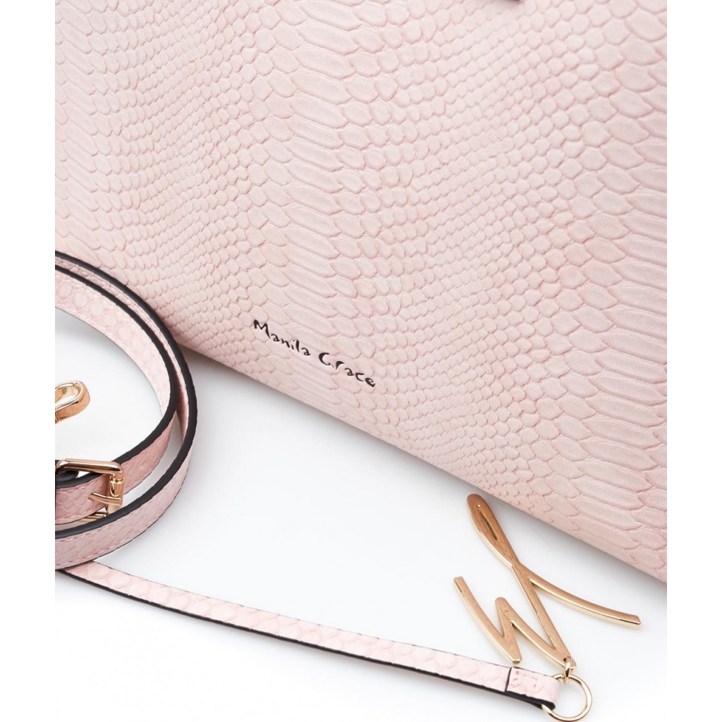 Borsa a tracolla Daisy Medium rosa