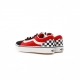 SCARPA BASSA COMFYCUSH OLD SKOOL CHECKERBOARD BLACK/RED