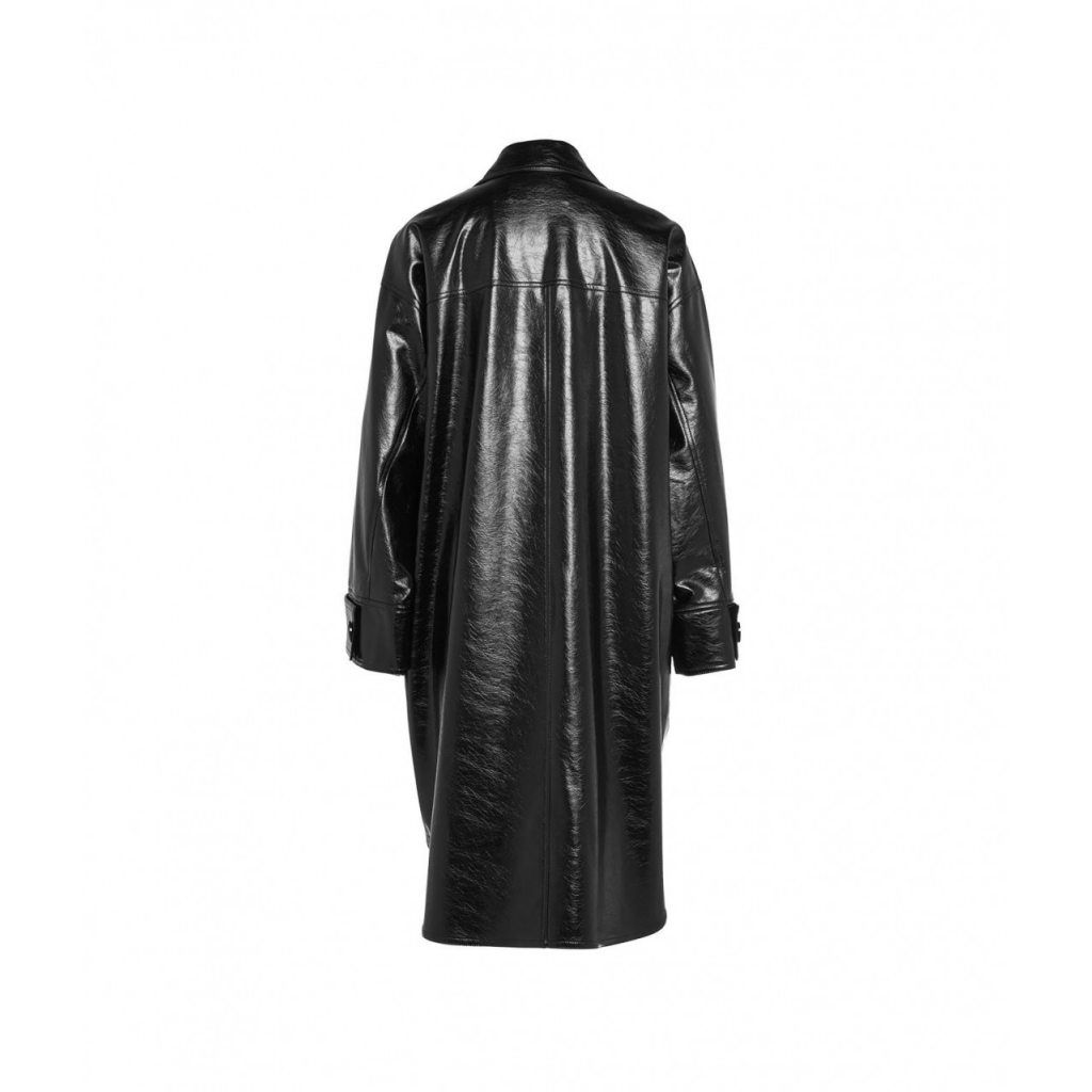 Cappotto clearance in ecopelle