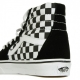 SCARPA ALTA SK8-HI CHECKERBOARD BLACK/TRUE WHITE