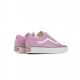 SCARPA BASSA OLD SKOOL ORCHID/TRUE WHITE