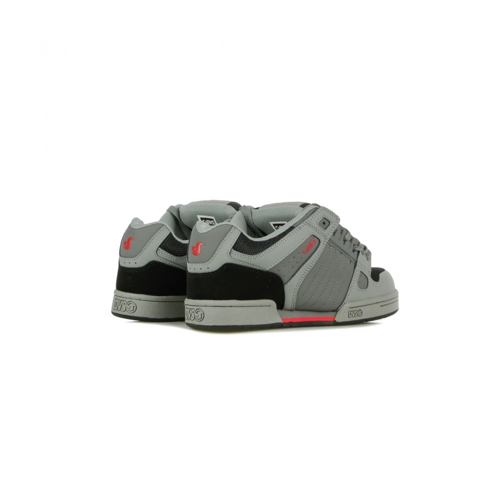 SCARPE SKATE CELSIUS CHARCOAL GREY/RED/NUBUCK