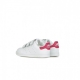 SCARPA BASSA STAN SMITH CF I CLOUD WHITE/CLOUD WHITE/BOLD PINK