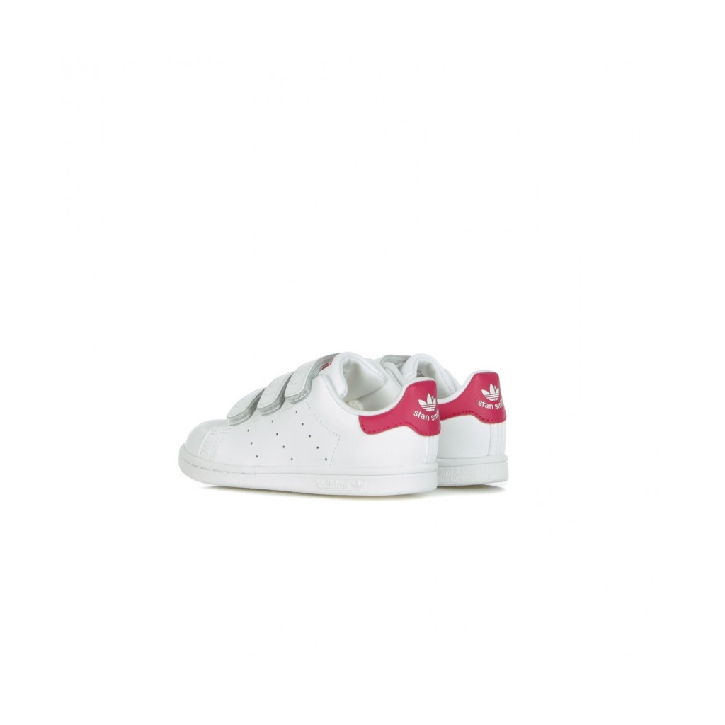 SCARPA BASSA STAN SMITH CF I CLOUD WHITE/CLOUD WHITE/BOLD PINK