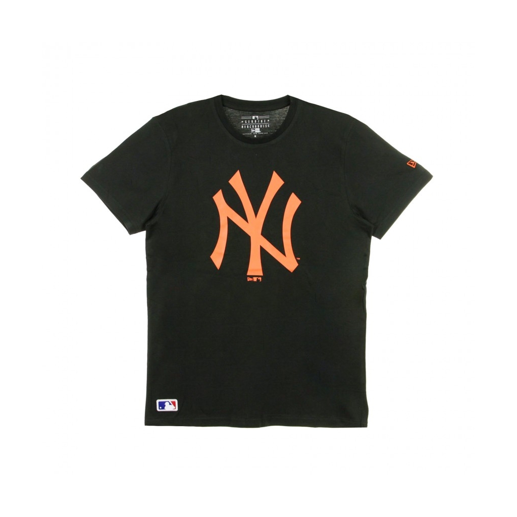 MAGLIETTA MLB SEASONAL TEAM LOGO TEE NEYYAN BLACK/ORANGE