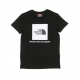 MAGLIETTA BOX S/S TEE TNF BLACK/TNF WHITE