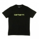 MAGLIETTA SCRIPT BLACK/LIME