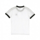 MAGLIETTA 3 STRIPES TEE WHITE/BLACK