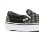 SCARPA BASSA CLASSIC SLIP-ON BLACK/PEWTER/CHECKERBOARD