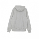 FELPA CAPPUCCIO TEAM LOGO PO HOOD INDCOL HEATHER GREY/ORIGINAL TEAM COLORS