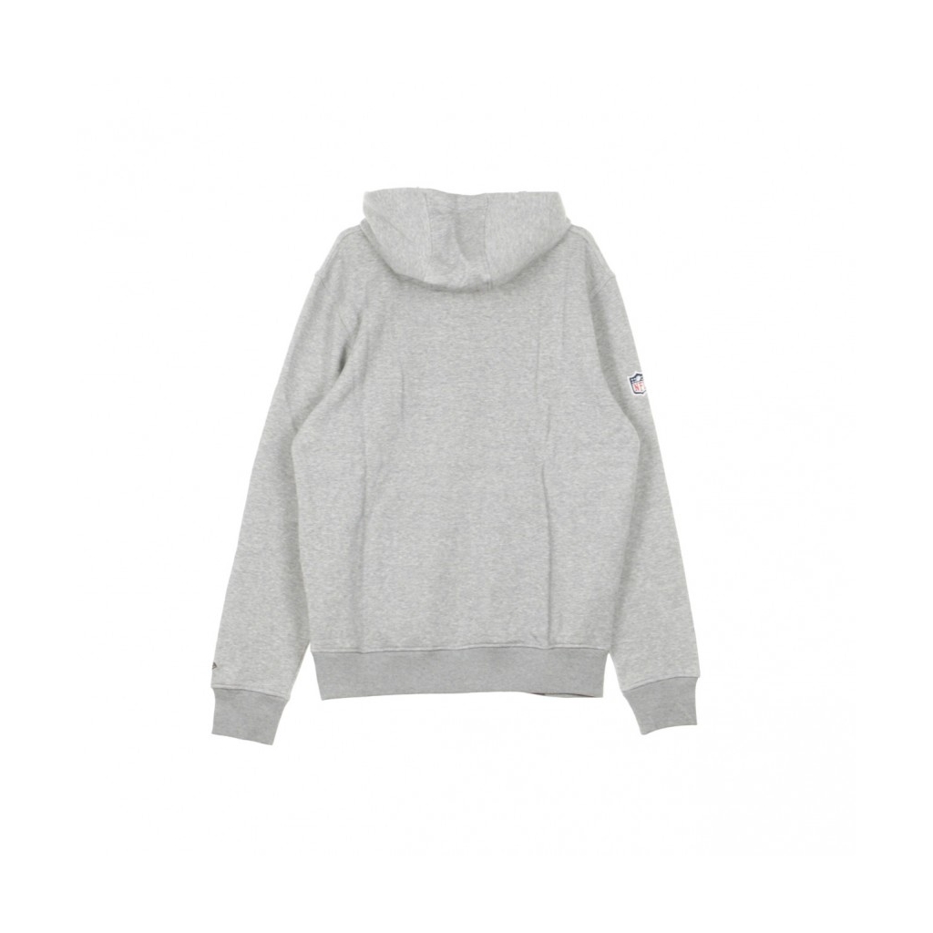 FELPA CAPPUCCIO TEAM LOGO PO HOOD CLEBRO HEATHER GREY/ORIGINAL TEAM COLORS