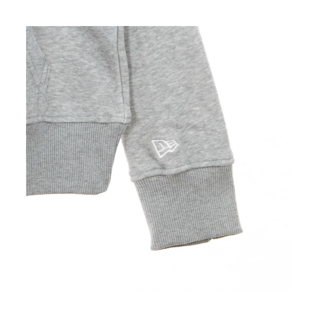 FELPA CAPPUCCIO NOS PO HOODY MLB LOGO LIGHT GREY HEATHER