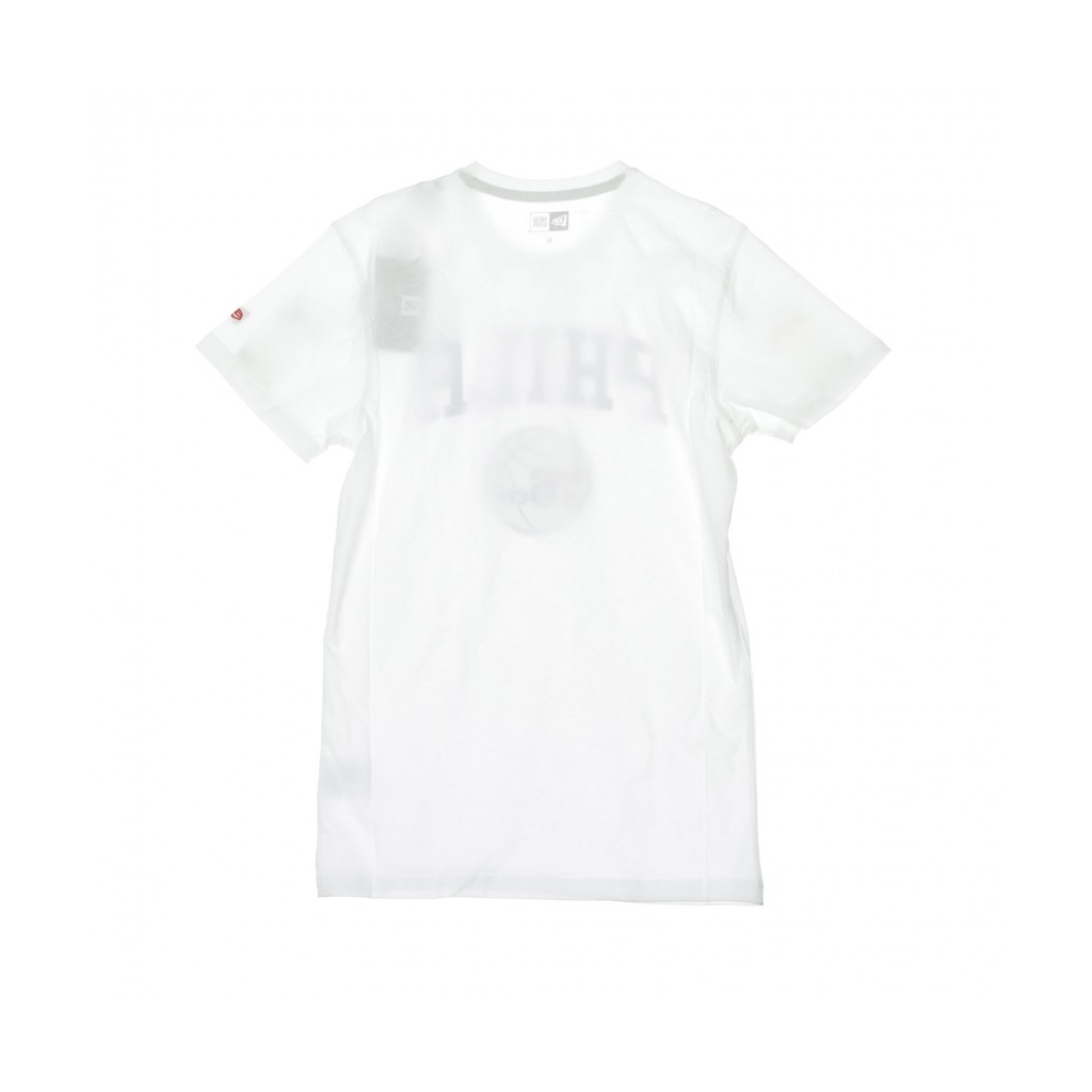 MAGLIETTA TEAM LOGO TEE PHI76E WHITE/ORIGINAL TEAM COLORS