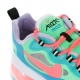 SCARPA BASSA W AIR MAX 270 REACT PSYCHEDELIC MOVEMENT ELECTRO GREEN/FLASH CRIMSON/BLUE LAGOON