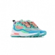 SCARPA BASSA W AIR MAX 270 REACT PSYCHEDELIC MOVEMENT ELECTRO GREEN/FLASH CRIMSON/BLUE LAGOON