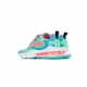 SCARPA BASSA W AIR MAX 270 REACT PSYCHEDELIC MOVEMENT ELECTRO GREEN/FLASH CRIMSON/BLUE LAGOON