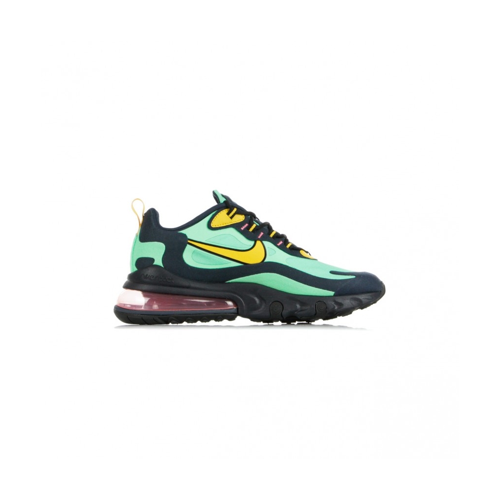 SCARPA BASSA AIR MAX 270 REACT POP ART ELECTRO GREEN/YELLOW OCHRE/OBSIDIAN