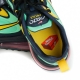 SCARPA BASSA AIR MAX 270 REACT POP ART ELECTRO GREEN/YELLOW OCHRE/OBSIDIAN