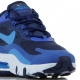 SCARPA BASSA AIR MAX 270 REACT BLUE VOID/PHOTO BLUE/GAME ROYAL