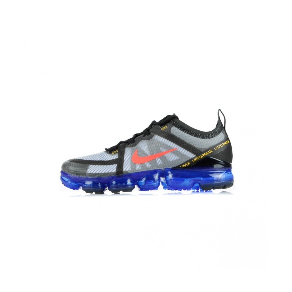 SCARPA BASSA AIR VAPORMAX 2019 BLACK/BRIGHT CRIMSON/HYPER BLUE