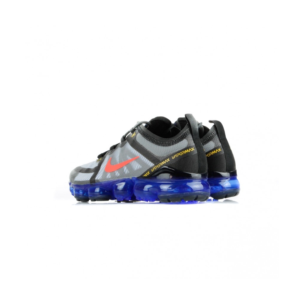 SCARPA BASSA AIR VAPORMAX 2019 BLACK/BRIGHT CRIMSON/HYPER BLUE