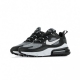 SCARPA BASSA AIR MAX 270 REACT BLACK/VAST GREY/OFF NOIR