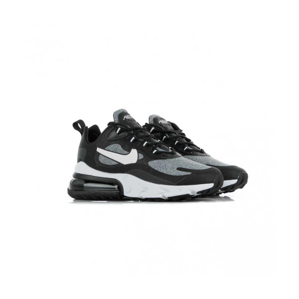 SCARPA BASSA AIR MAX 270 REACT BLACK/VAST GREY/OFF NOIR